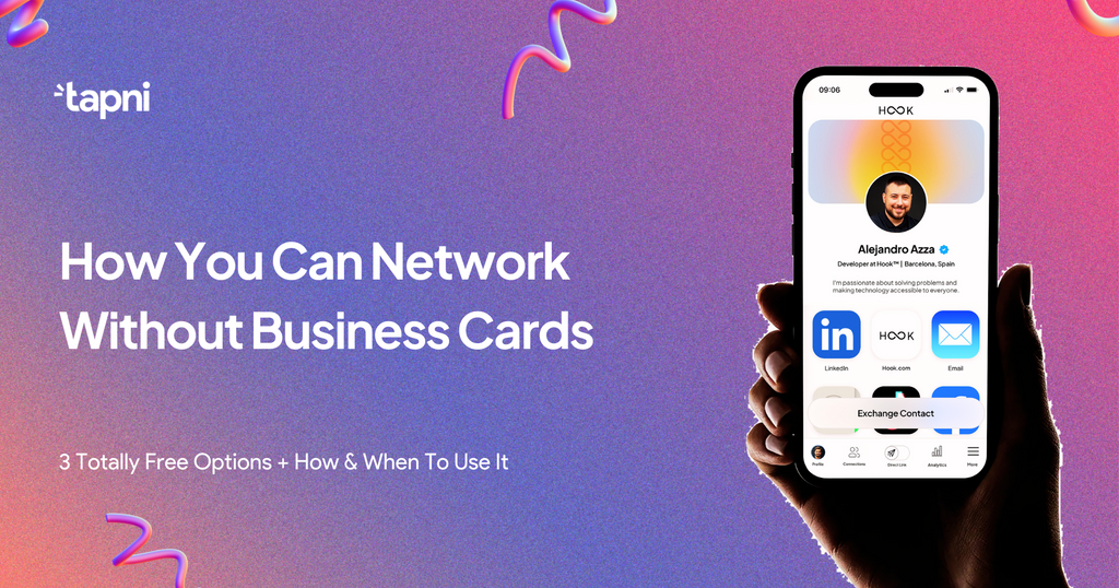 How You Can Network Without Business Cards